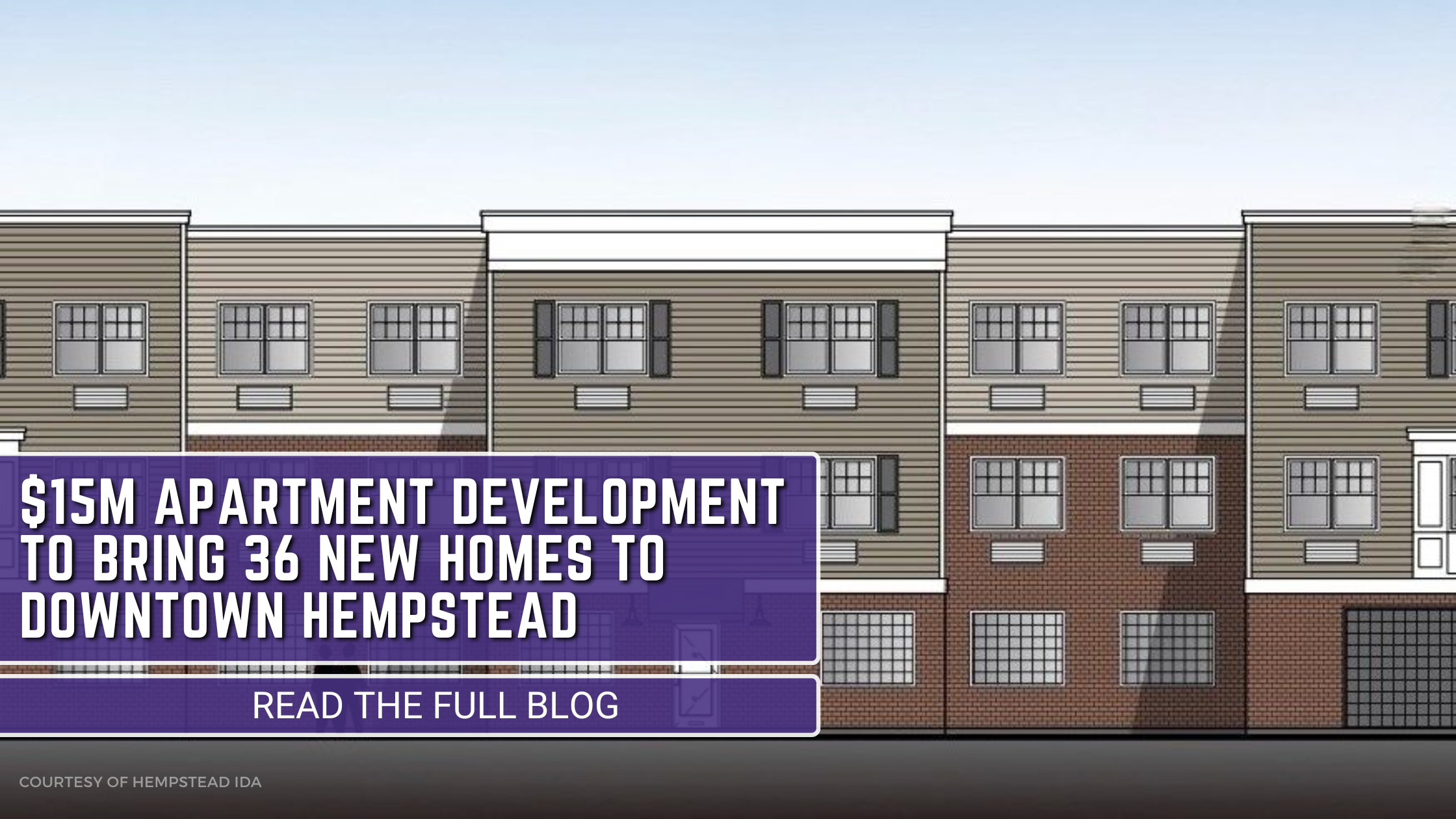 $15M Apartment Development to Bring 36 New Homes to Downtown Hempstead