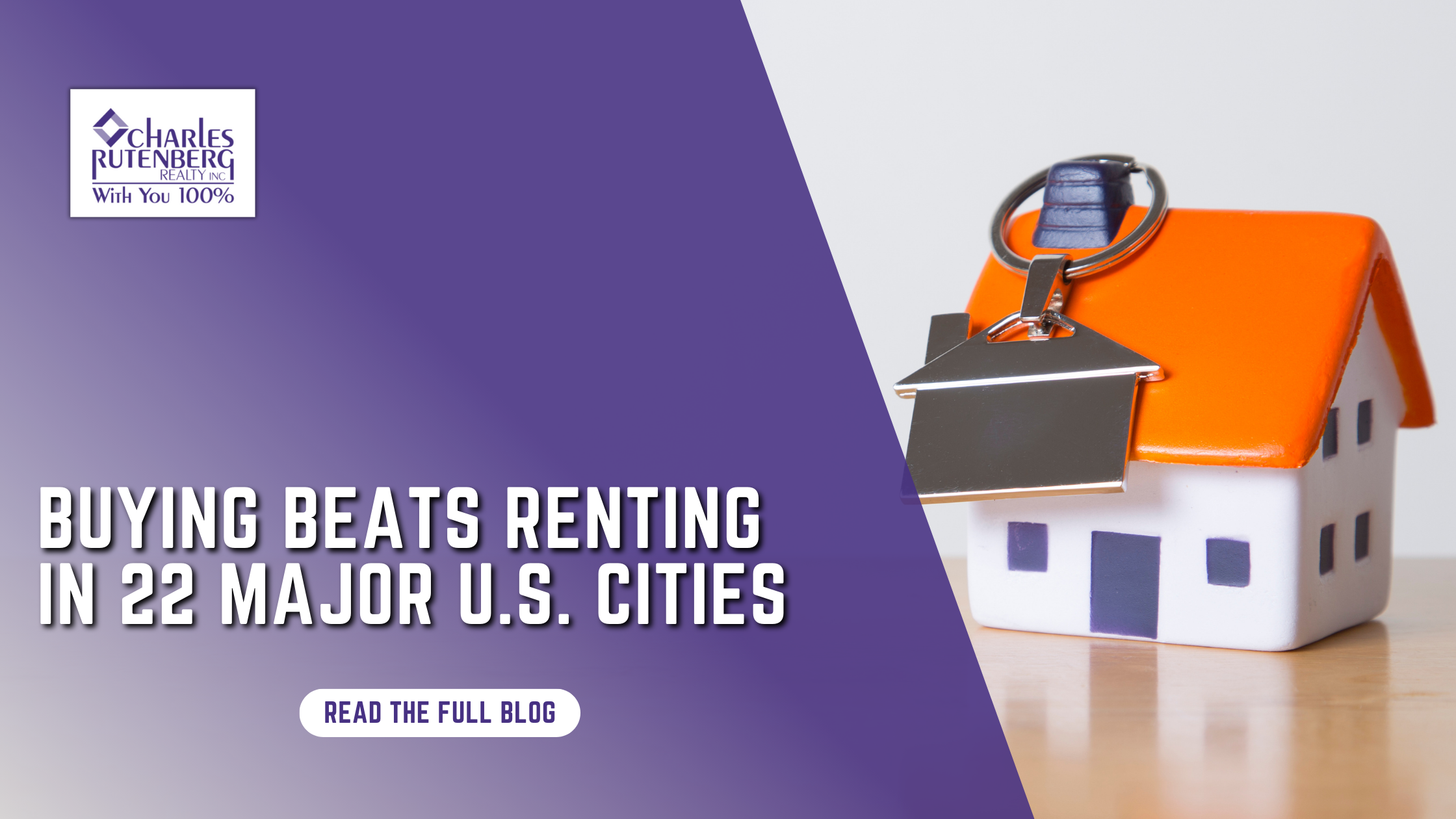 Buying Beats Renting in 22 Major U.S. Cities