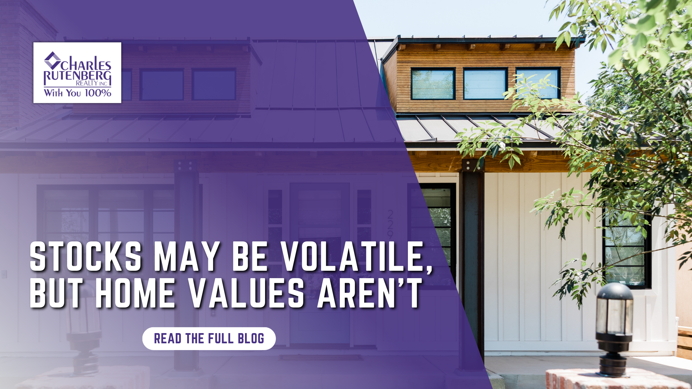 Stocks May Be Volatile, but Home Values Aren’t