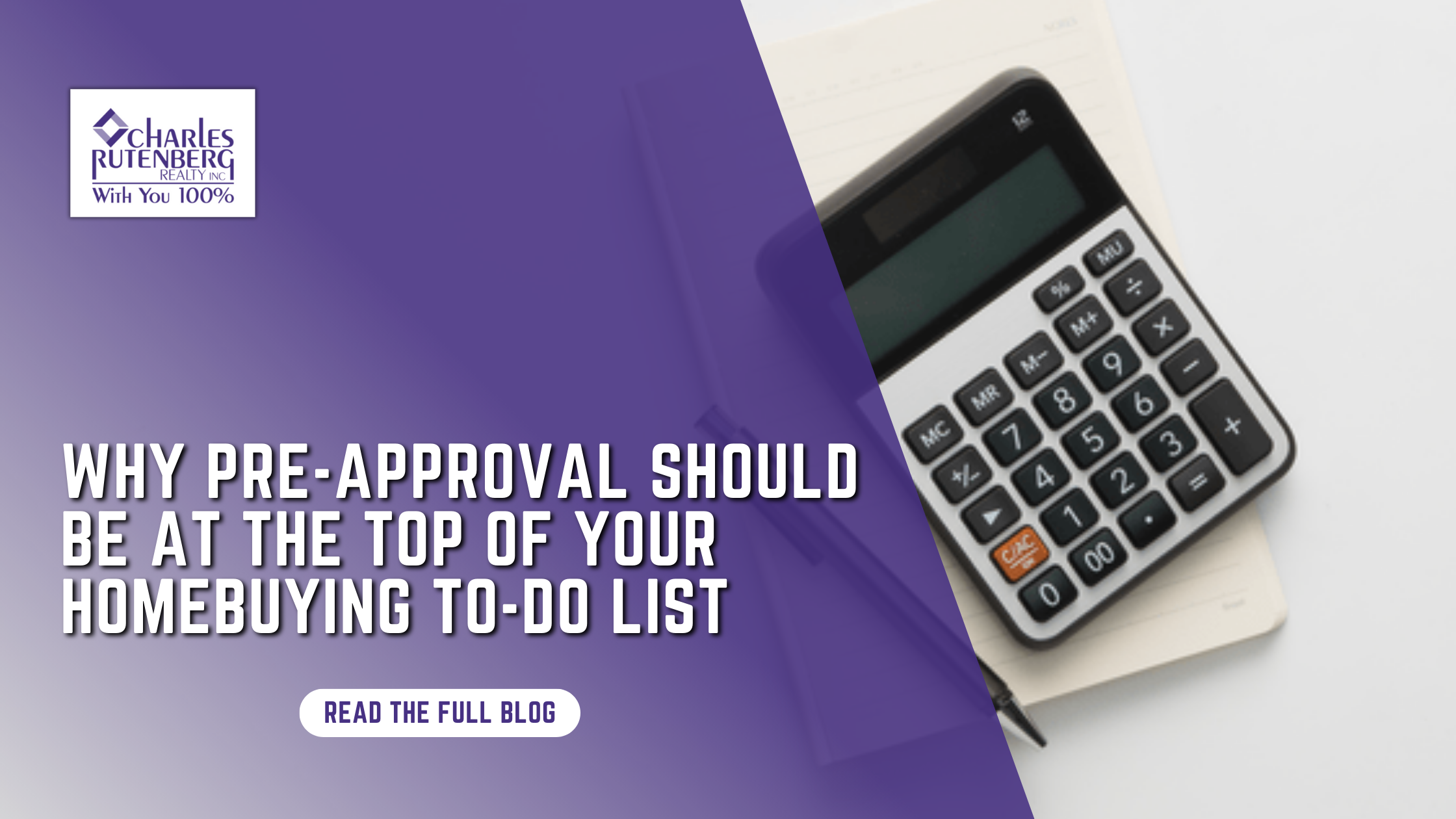 Why Pre-Approval Should Be at the Top of Your Homebuying To-Do List